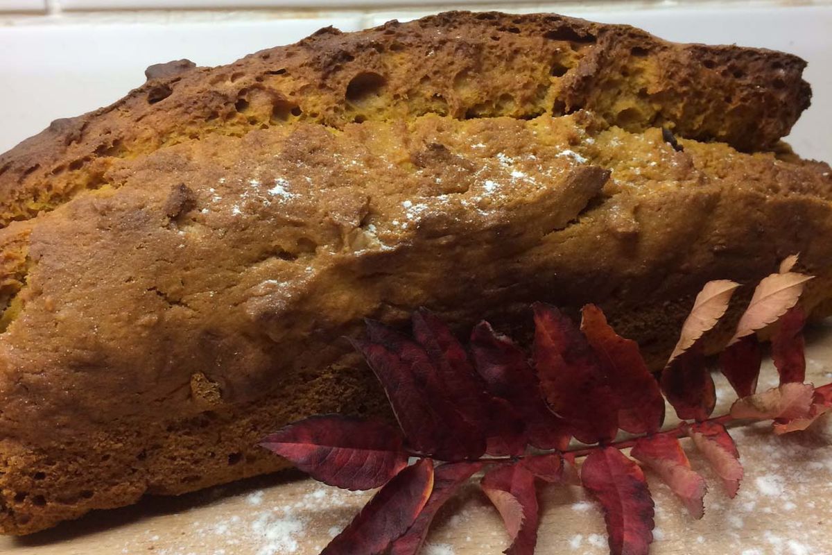 Autumnal delight - pumpkin bread recipe