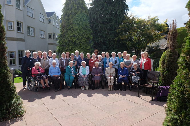 Retired Queens Nurses gather in Inverness